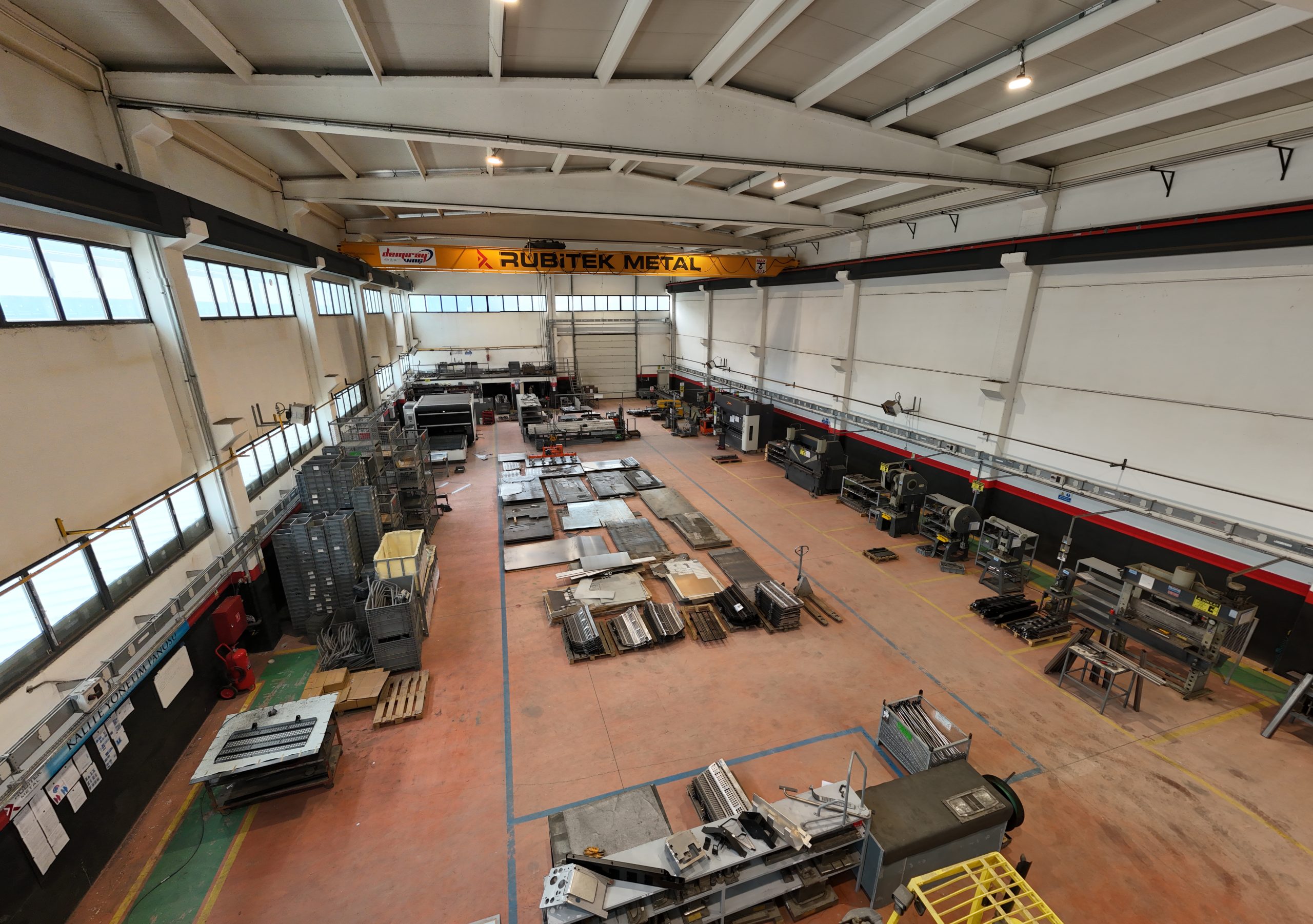 Rubitek Metal fabrika içi üretim