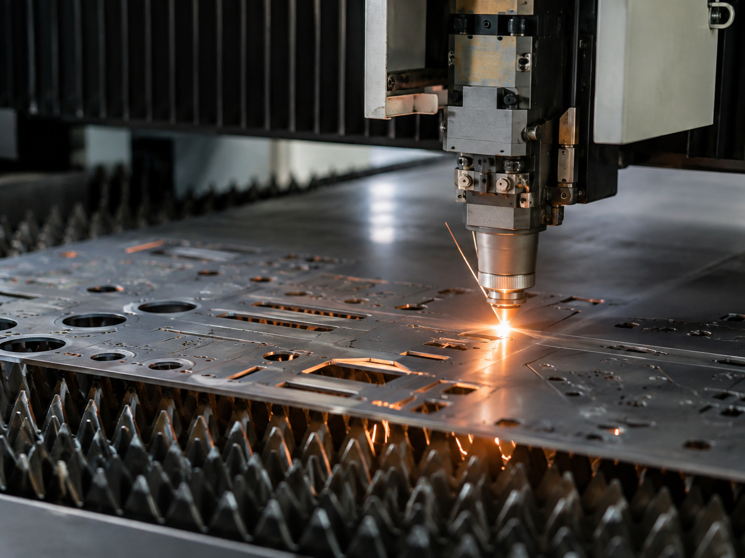 Rubitek CNC fiber lazer kesim işlemi