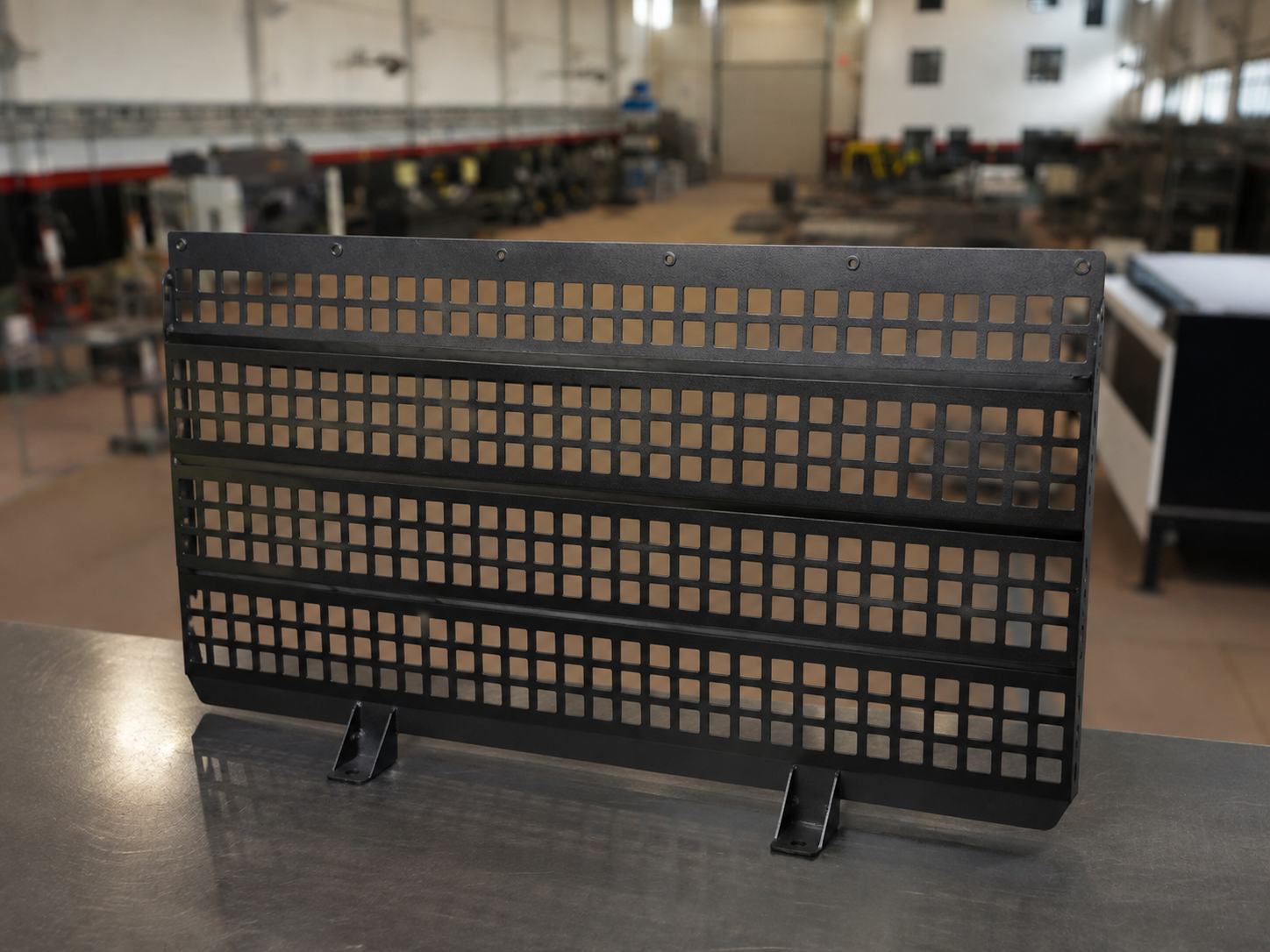 Rubitek CNC lazer kesim ile üretilmiş bitmiş metal ürün